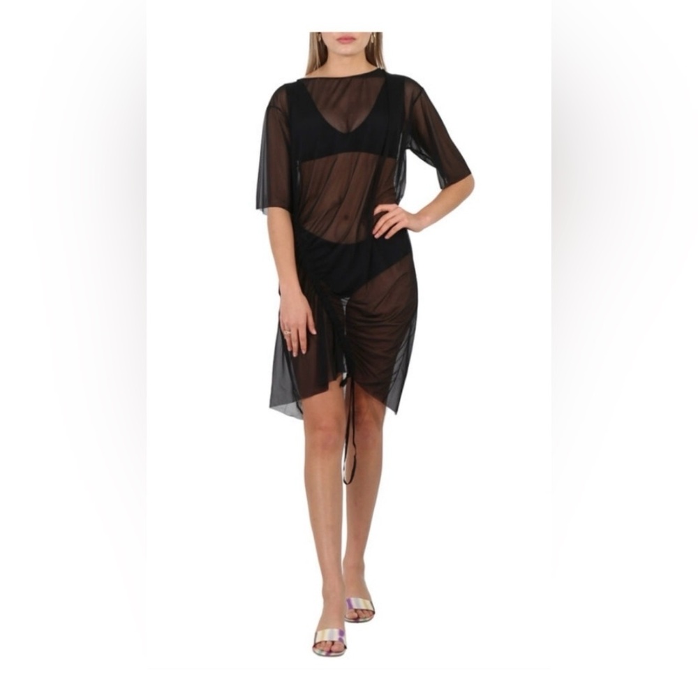 Wolford NWT Yoon Tulle Dress / Cover Up - Black size Small - Picture 2 of 9
